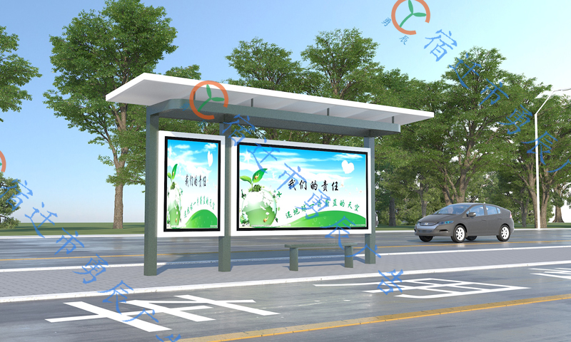 湖南候车亭第二批发货